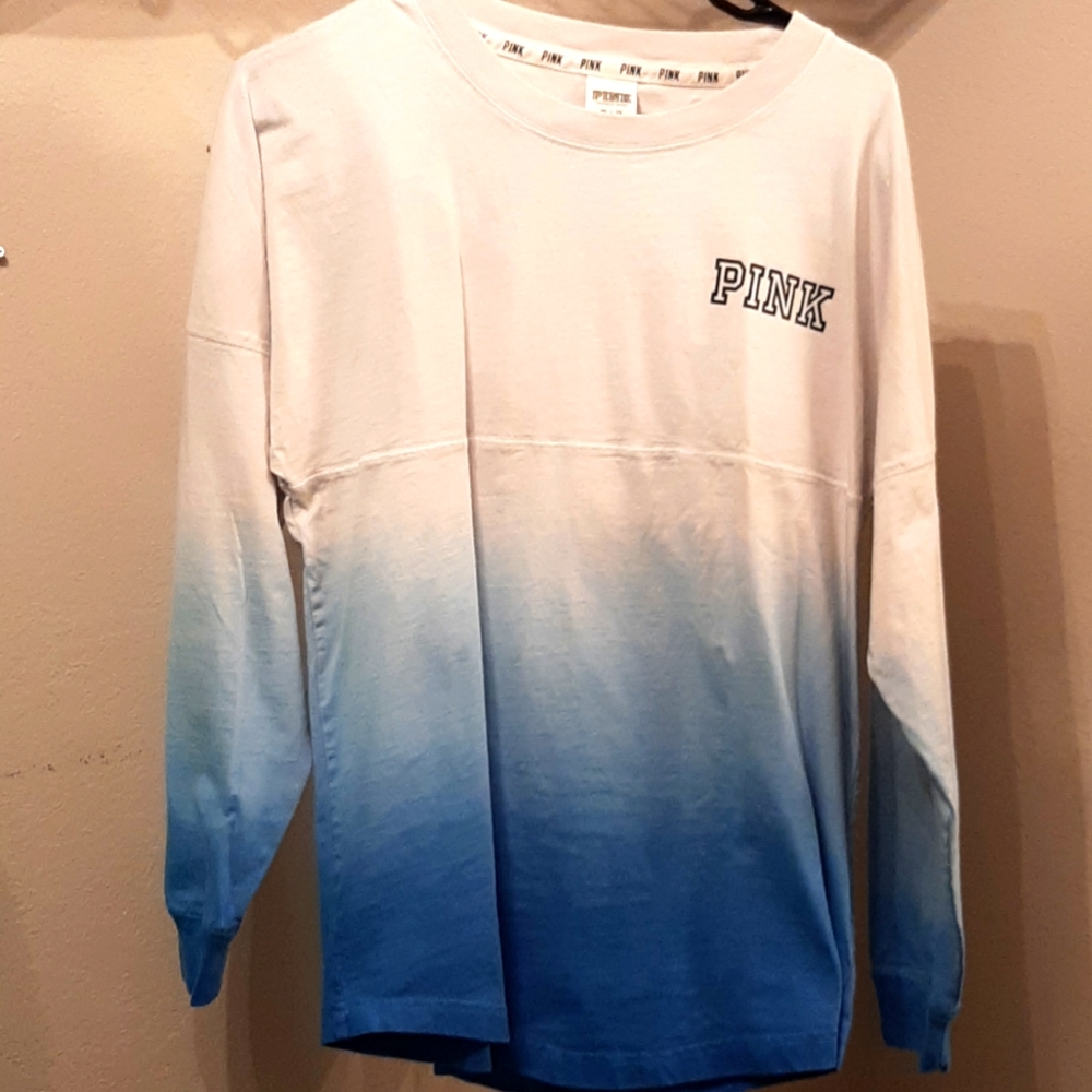 PINK Victoria's Secret Oversized Long Sleeve Shirt